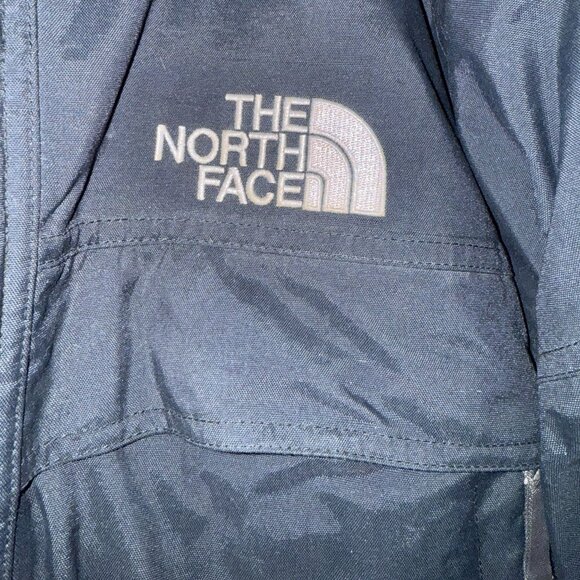 North Face Hyvent mens black winter Goose down Waterproof faux fur hood Jacket - Picture 1 of 12